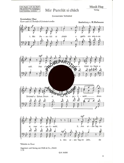 Mir Purelüt si chäch